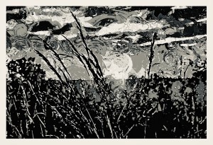 Nature landscape impressionism painting